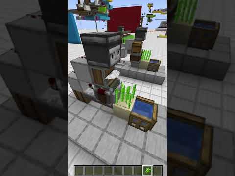 Minecraft Create Mod Cart-Assembler Sugarcane farm