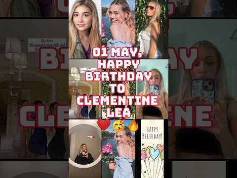 Clementine Lea Happy Birthday ❤️🔥  || 01 May  Birthday || Angelina jolie 😘 #shorts #viral