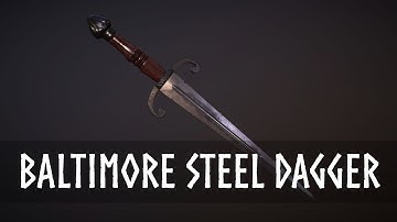 Skyrim SE Mod | Baltimore Steel Dagger