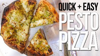 Quick and Simple Pesto Pizza | SAM THE COOKING GUY