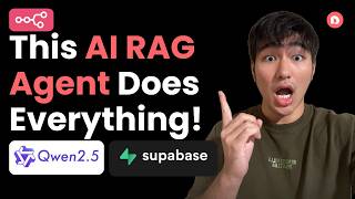 I Built a RAG AI Agent That Knows Everything! (n8n + Supabase + Qwen 2.5)