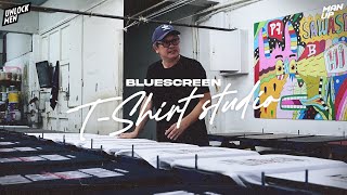 MAN UP WITH BLUESCREEN T-SHIRT : มีไอเดียออกแบบแต่ไม่มีต้นทุน ก็สร้างอาชีพขายเสื้อยืดสกรีนลายได้