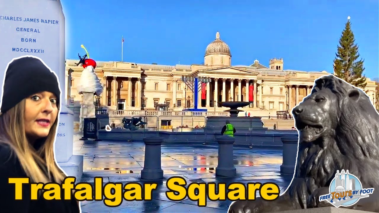 Trafalgar Square, London Walking Tour YouTube