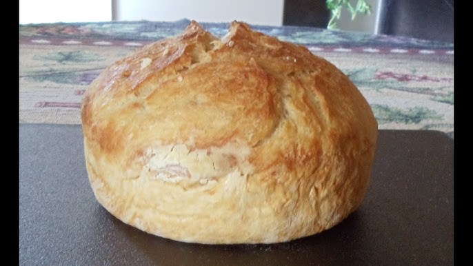 Overnight No-Knead Dutch Oven Bread » the practical kitchen