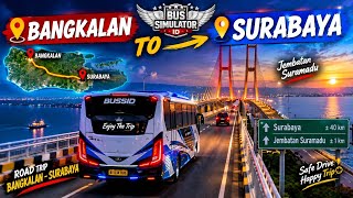 Bus Simulator Indonesia #1- Bangkalan to Surabaya Coach Bus Driving Android Gameplay  screenshot 4