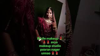 bridle makeup #avya makeup studio ❤️❤️#pooran nager unnao
