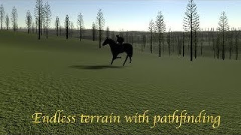 [Unity3d] uRTS: Endless terrain with A* pathfinding