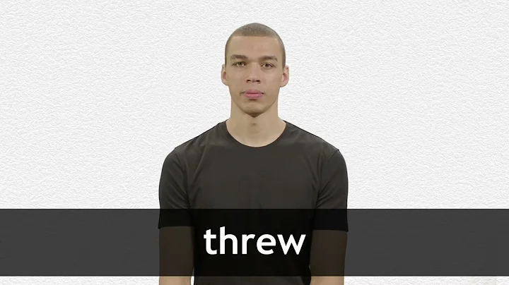How to pronounce THREW in American English