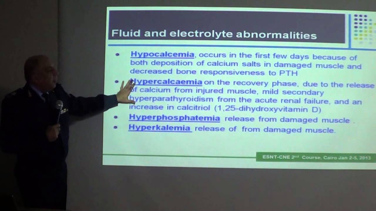 Rhabdomyolysis Prof  Khaled  Eweeda Air Force Specialized Hospital
