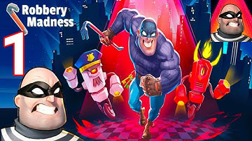 Robbery Madness2 : Stealth gameplay Walkthrough part 1