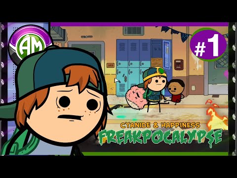 🟣 Cyanide and Happiness Freakpocalypse 🟢 НА РУССКОМ #1 (ПРОХОЖДЕНИЕ / GAMEPLAY)