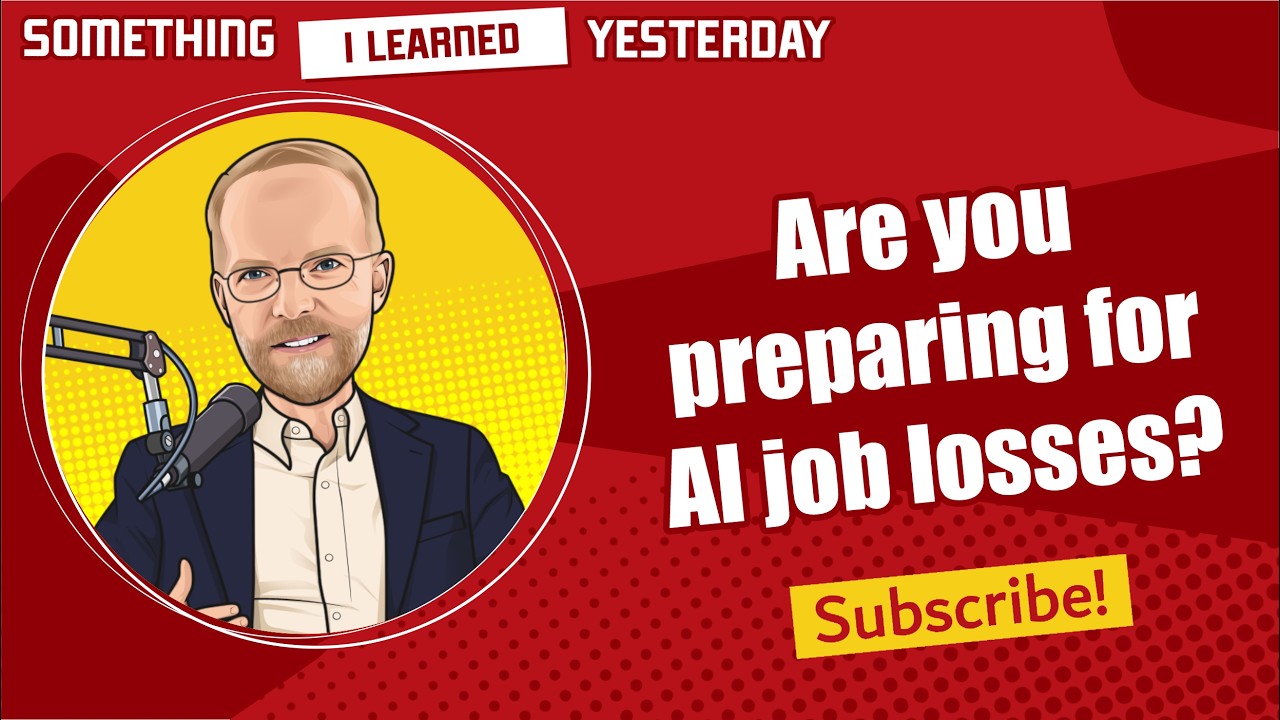 It's time to prepare for AI job losses - YouTube