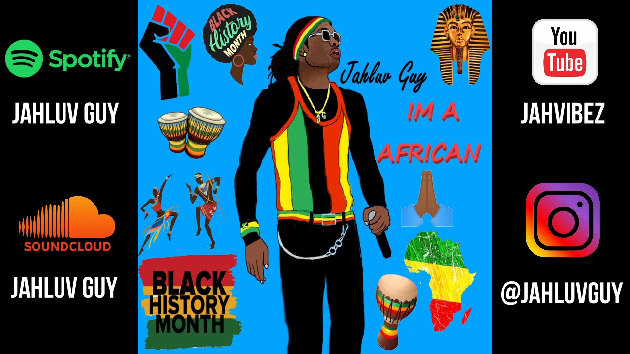 I'm A AFRICAN (official audio) / Black History Rap Song/ African Pride