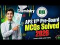CHEMISTRY - APS Class 11 Pre-Board 2026 MCQs Solved || #aps #chemistry #fbise