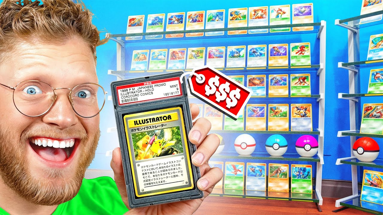 Я открыл свой собственный магазин карточек покемонов, чтобы РАЗБОГАТЕТЬ!