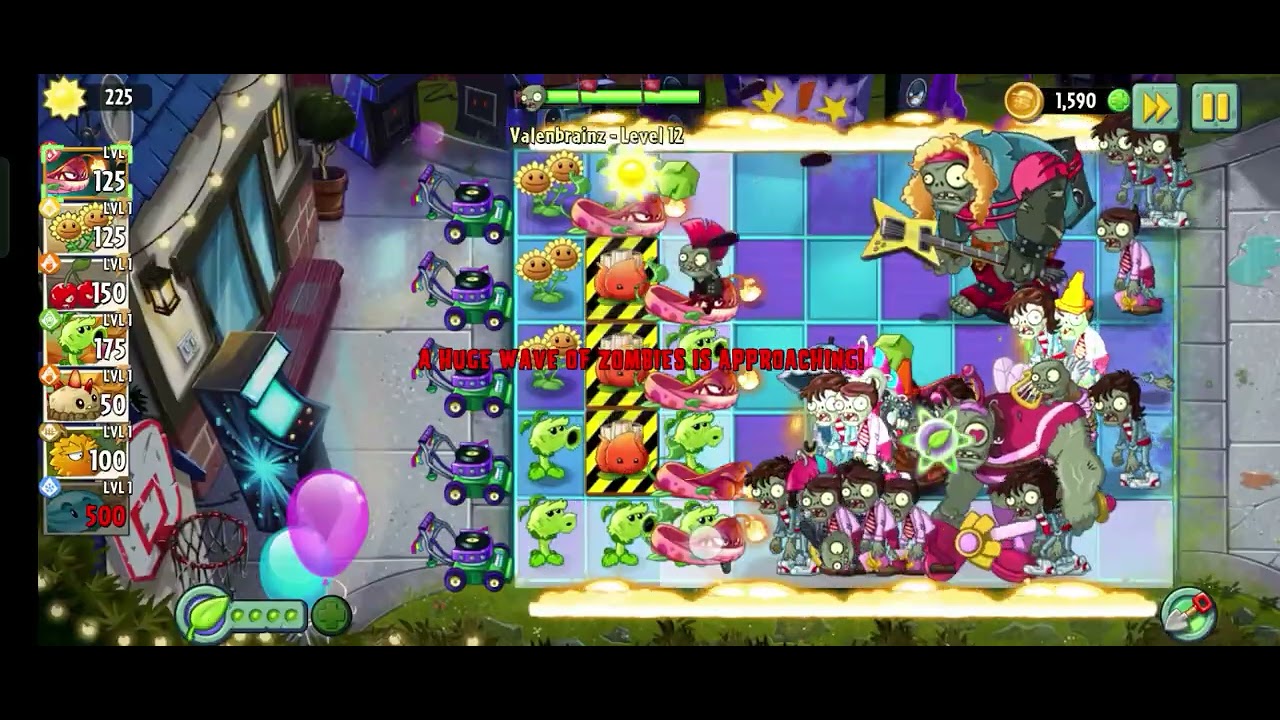 PVZ 2 PYRE VINE HARD CHALLENGING GAMES 