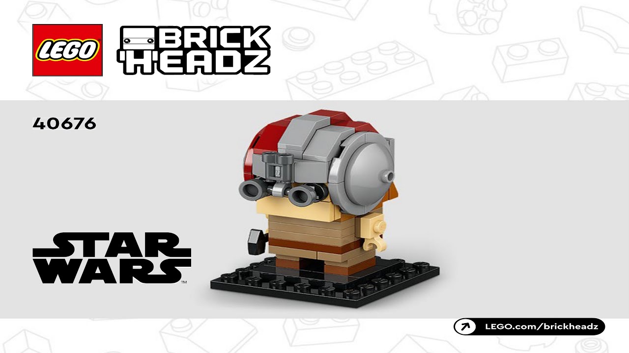 LEGO instructions - BrickHeadz - 40676 - The Phantom Menace™ (Book 2 ...