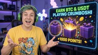 Earn BTC & USDT Playing Crumboshi screenshot 3