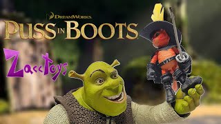 Custom 1:12 DreamWorks Puss in Boots from Shrek Action Figure Review and tutorial!