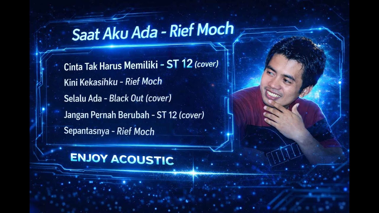 LAGU SLOW AKUSTIK || RIEF COVER + 3 Karya Sederhana