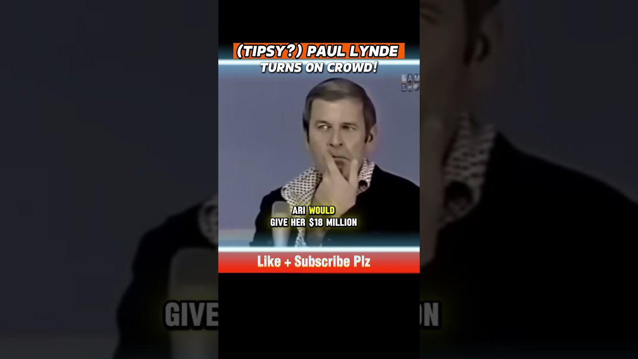 Paul Lynde Roasts Tepid Crowd Over Jackie Kennedy Joke Classiccomedy Pridemonth