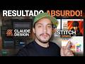 Claude Design foi LANÇADO! Testei contra o Google Stitch e o resultado é ABSURDO!