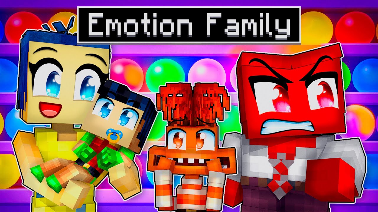 Teen Titans has a EMOTION FAMILY in Minecraft