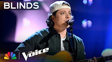 Father of Two's Performance Brings Coach Reba to Tears | The Voice Blind Auditions | NBC