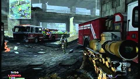 MW3! MSR Sniping Like a Boss On Interchange!