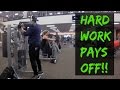 Hard Work Pays Off | Leg Workout | Using The GoPro Hero