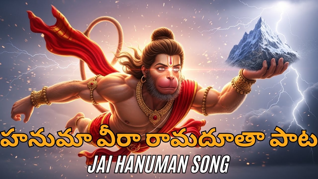 హనుమా! వీరా! రామదూతా! జయము 🔱 Powerful Hanuman Telugu Devotional Song 2025 | Hanuman | Jai Hanuman