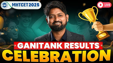 MHT-CET 2025 Result Celebration 🎉 | GanitAnk Toppers | Proud Moments | #mhtcet2025 #mhtcetmaths