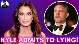 Kyle Richards Admits To Lying + Fakest Storyline On RHOBH! #bravotv