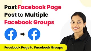 How to Post Facebook Page Post to Multiple Facebook Groups