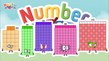 Numberblocks 22 times table | multiply | educational kids @ColorArt_id  #learntocount