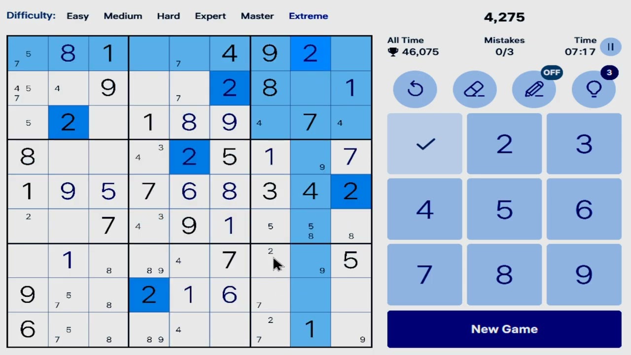 SUDOKU EXTREME THIEP 298