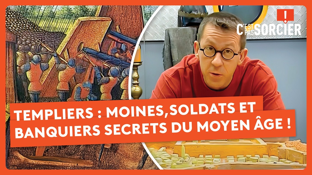 Les Templiers : Moines, soldats et banquiers secrets du Moyen Âge ! - C'est pas sorcier