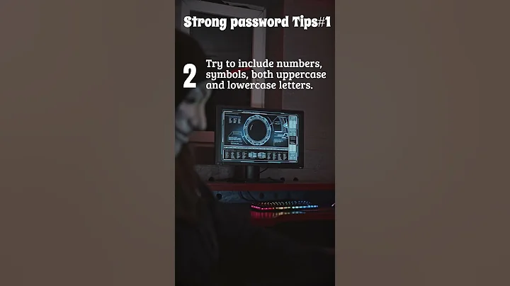 "Protect Your Online Accounts with STRONG Passwords! 🛡️ #Shorts" | Tips for strong password |