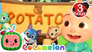 One Potato, Two Potatoes, Three Potatoes, Four | Cocomelon - Nursery Rhymes | Fun Cartoons For Kids