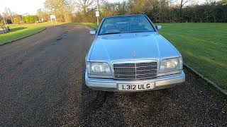 1994 Mercedes W124 E220 Convertible Auto