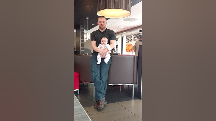 How to hold a baby and look cool