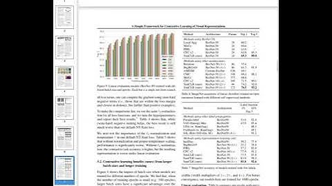A Simple Framework for Contrastive Learning of Visual Representations (reading papers)