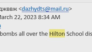 Another emailed bomb threat against Hilton schools; Will they ever find the sender