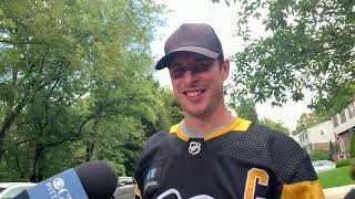 Sidney Crosby talks season ticket delivery, Evgeni Malkin/Kris Letang re-signing, more