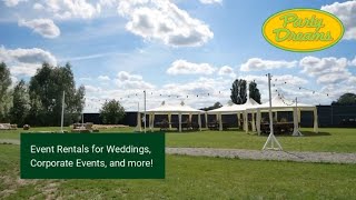 Wedding Tents and Event Tent Rental from Party Dreams