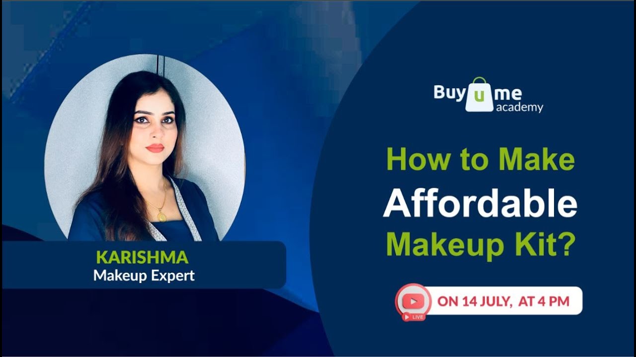 How to Make Affordable Makeup Kit | Buyume Academy - YouTube