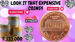 TOP 5 RARE LINCION PENNY ONE CENT USA COINS LOOK IT!!