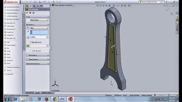 TUTORIL#03 HOW TO MAKE "CONNECTING ROD PART#01" IN SOLIDWORKS