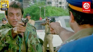 Sanjay Dutt Angry Dialogue Action Scenes - Daag The Fire - Bollywood Action Hindi Movies