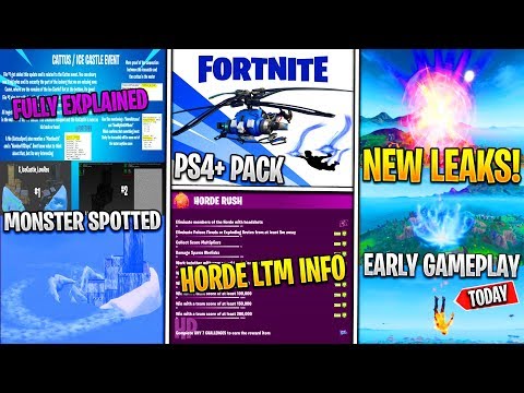 *new*-fortnite:-horde-rush-ltm-leaked-gameplay,-monster-coming-on-island,-&-ps+-skin-bundle!